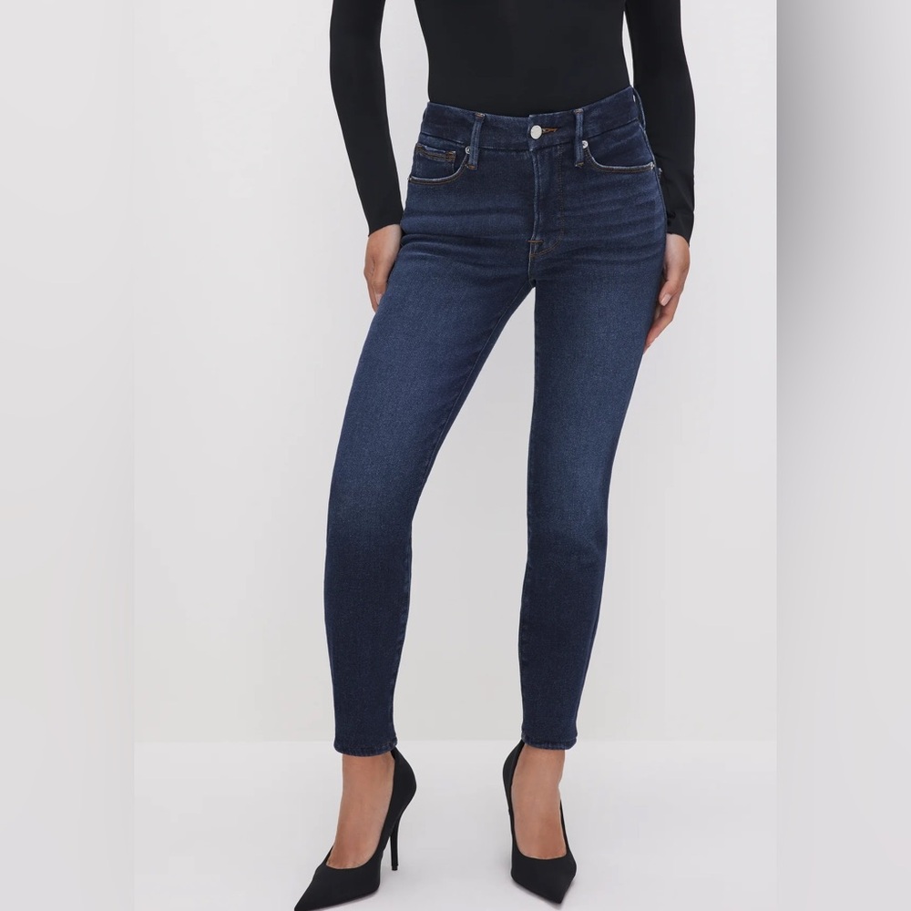 Good American Good Petite Skinny Jeans Blue866 Women’s Size 4 / 27w